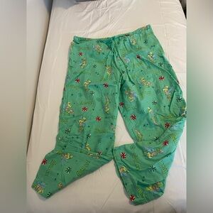 Disney Tinkerbell Holiday Pajama Bottoms